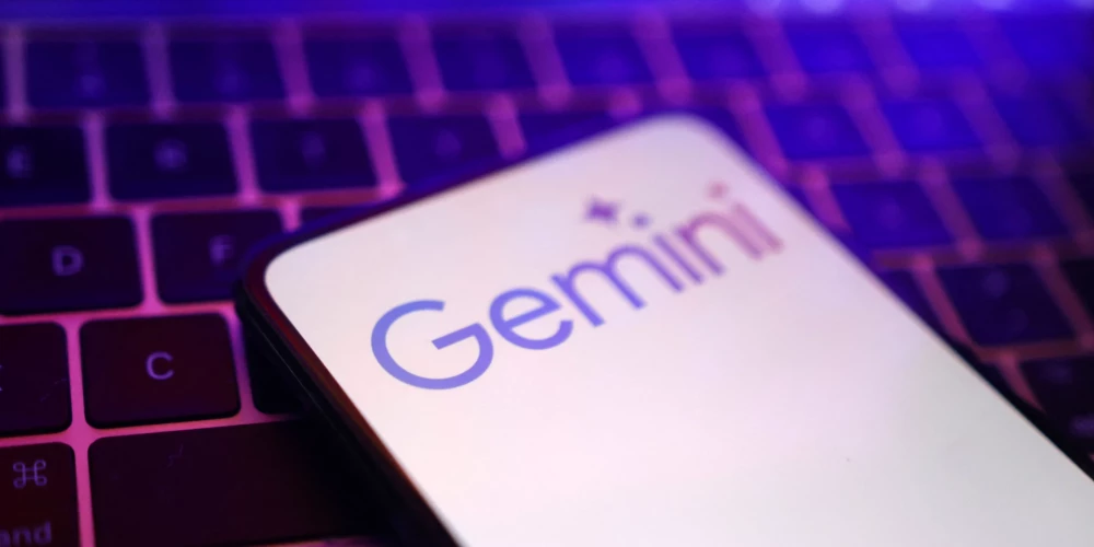 Uzņēmuma “Google" čatbots "Gemini".