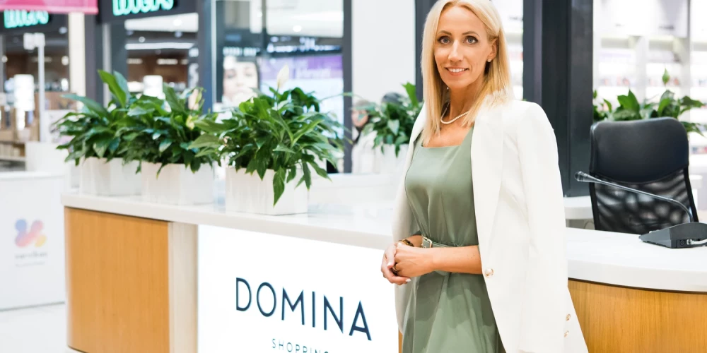 "Domina Shopping" direktore Dina Bunce.