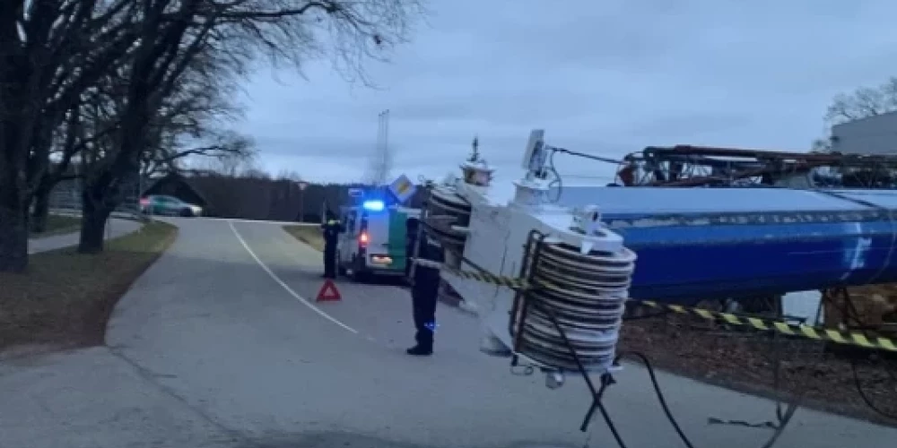 Vieta, kur mazie skolēni Mārupē knapi izvairījās no baisas nāves (foto: Mārupes novada pašvaldība)