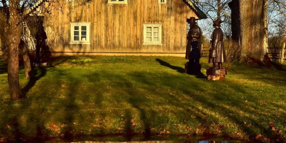 „Kalna Kaibēni” Vecpiebalgā, kur pirms 145 gadiem tapa pirmais romāns latviešu valodā „Mērnieku laiki”.
