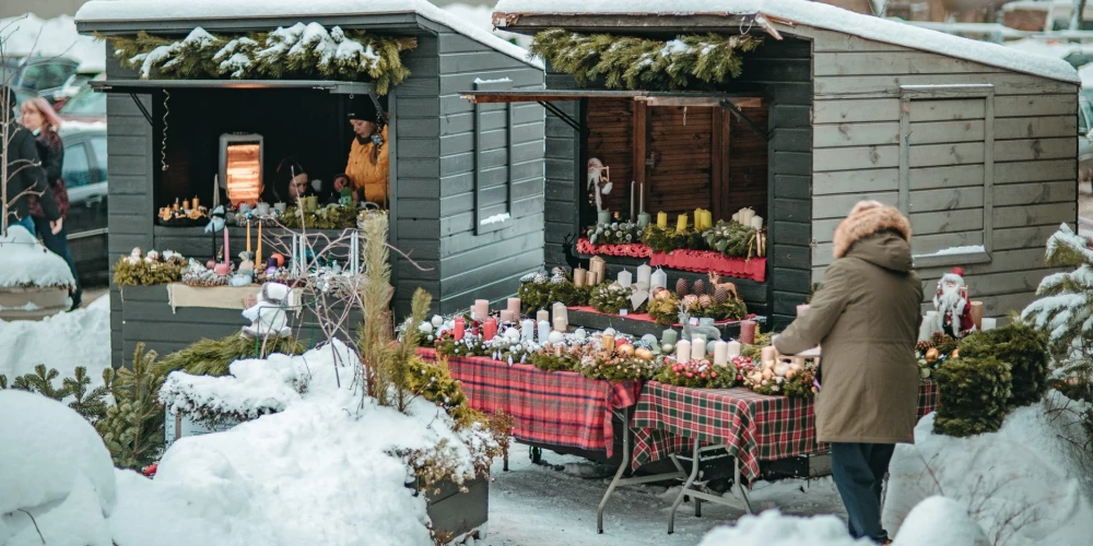 No 30. novembra līdz 29. decembrim Āgenskalna tirgū būs Ziemassvētku tirdziņš. 