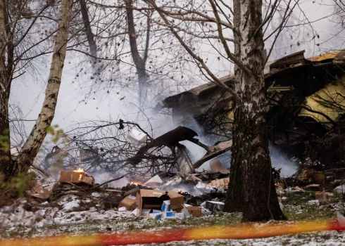 Viļņā avarējušās DHL lidmašīnas melnās kastes analizēs ārvalstīs.