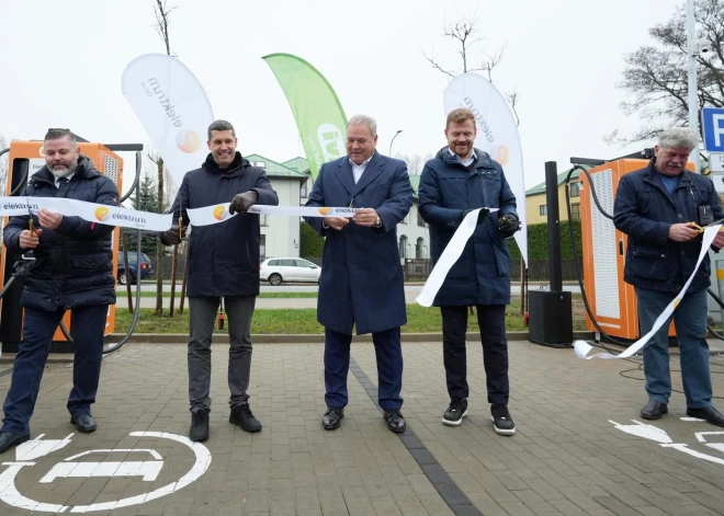 "Elektrum Drive" uzsāk Baltijā vērienīgākā lieljaudas uzlādes tīkla attīstību