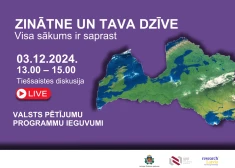 Tiešsaistes diskusijā, Zinātne un Tava dzīve, analizēs valsts pētījumu programmu ieguvumus 