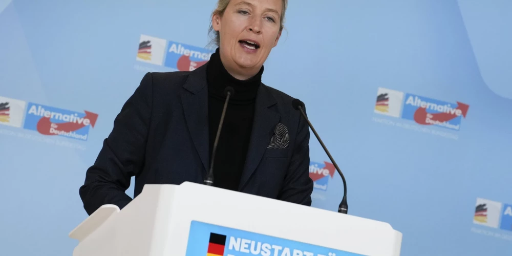 AfD līdzpriekšsēdētāja Alise Veidele