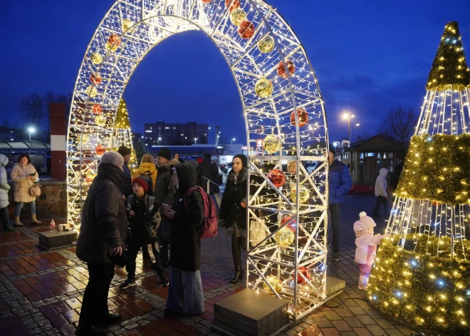 Atpūtas centra "Lido" slidotavā atklāj "Ziemas rezidences". 