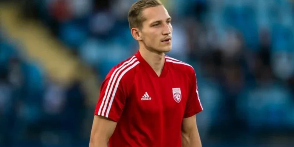 Raimonds Krollis Latvijas izlases nometnē. 