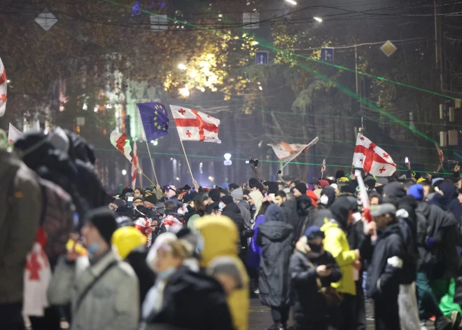 В Риге пройдет пикет в поддержку народа Грузии: ожидается, что придет около 100 человек