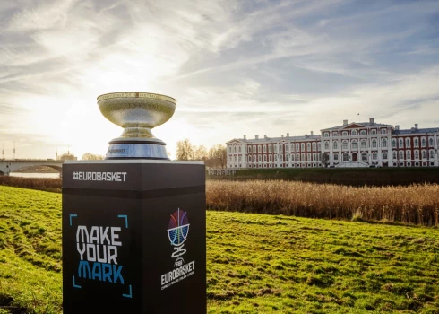 Eurobasket čempiona trofeja.