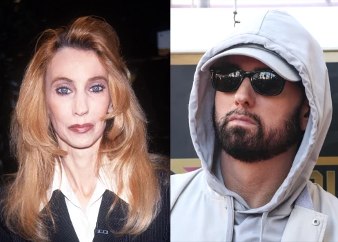Reperis Eminems un viņa mamma Debija Nelsone.