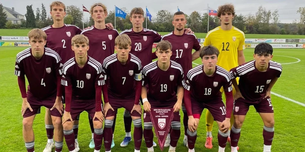 Latvijas U-19 izlases futbolisti varēs sevi pārbaudīt uz nākotnes futbola spīdekļu fona.