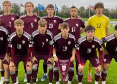 Latvijas jaunajiem futbolistiem Eiropas čempionāta kvalifikācijas elites kārtā jāspēlē pret Itālijas, Spānijas un Francijas talantiem