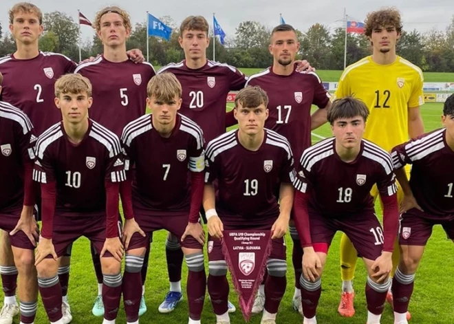 Latvijas jaunajiem futbolistiem Eiropas čempionāta kvalifikācijas elites kārtā jāspēlē pret Itālijas, Spānijas un Francijas talantiem