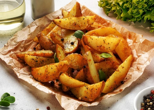 Krāsnī cepti kartupeļi