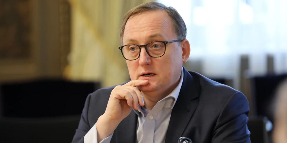 Latvijas Bankas prezidents Mārtiņš Kazāks. 
