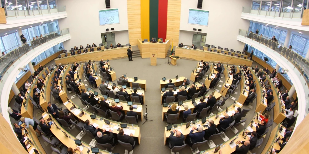 Aizdomās turamais vācis Krieviju interesējošu informāciju saistībā ar politisko situāciju Lietuvā, taču šī informācija nav bijusi slepena.