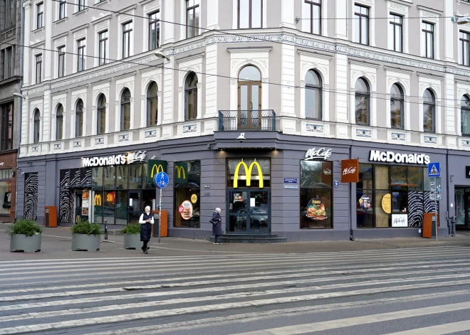 “McDonald's” ambiciozi izaugsmes plāni: ieguldīs vairāk nekā 8 miljonus nākamo trīs gadu laikā