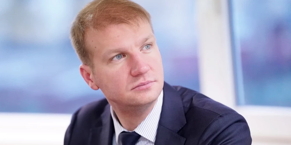 Klimata un enerģētikas ministrs Kaspars Melnis (ZZS).