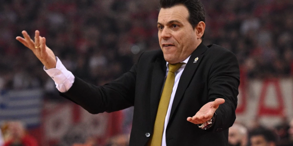 Grieķu treneris Dimitris Itudis ne pirmo reizi izceļas ar izteikumiem preses konferencē.