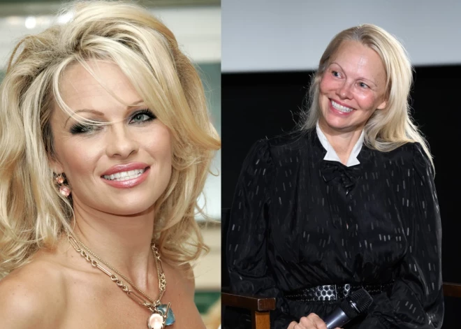 "Tas bija privāts eksperiments!" Pamela Andersone nedomāja, ka kāds pamanīs, ka viņa pārstājusi lietot kosmētiku