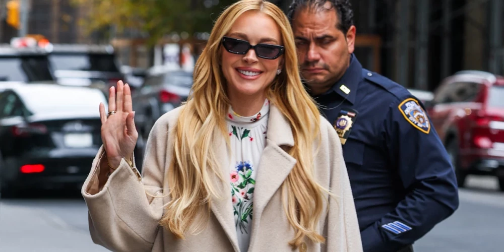 Линдси Лохан.