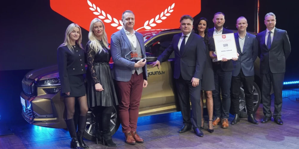 "Škoda Kodiaq" saņēmusi Latvijas Gada auto titulu (foto: Mārtiņš Ziders)