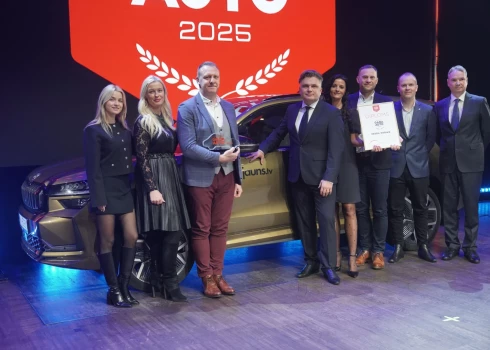 "Škoda Kodiaq" saņēmusi Latvijas Gada auto titulu (foto: Mārtiņš Ziders)