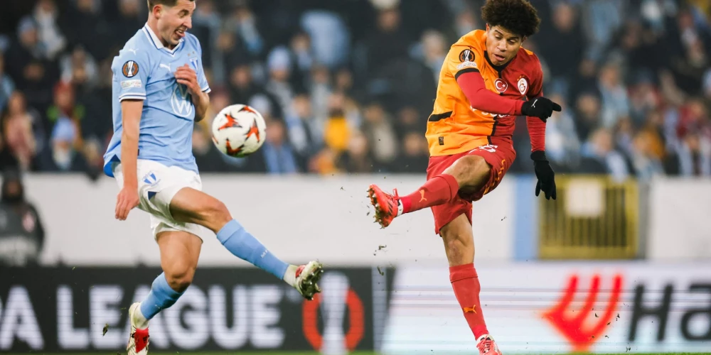 "Galatasaray" Zviedrijā bija spiesti samierināties ar neizšķirtu
