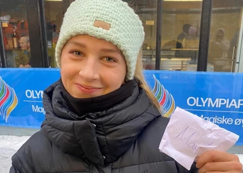 Marta Andžāne pēc otrās vietas Eiropas kausa posmā.