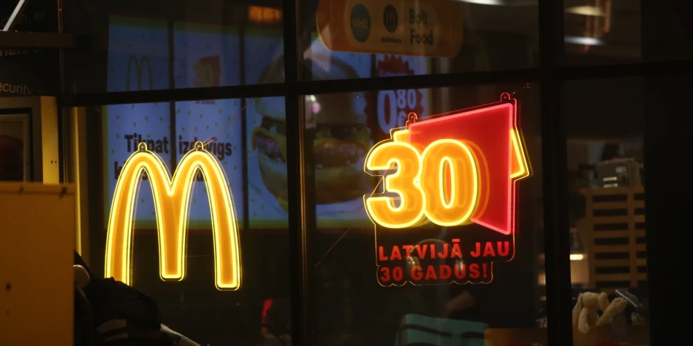  "McDonalds" atzīmē 30 gadus Latvijā!