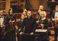 FOTO: Liepājā spoži mākslinieki "Lielā dzintara" svētku koncertprogrammā atklāj mīlestību, dzīles un zvaigznes