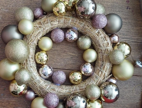 Svētku vainaga darināšana 2