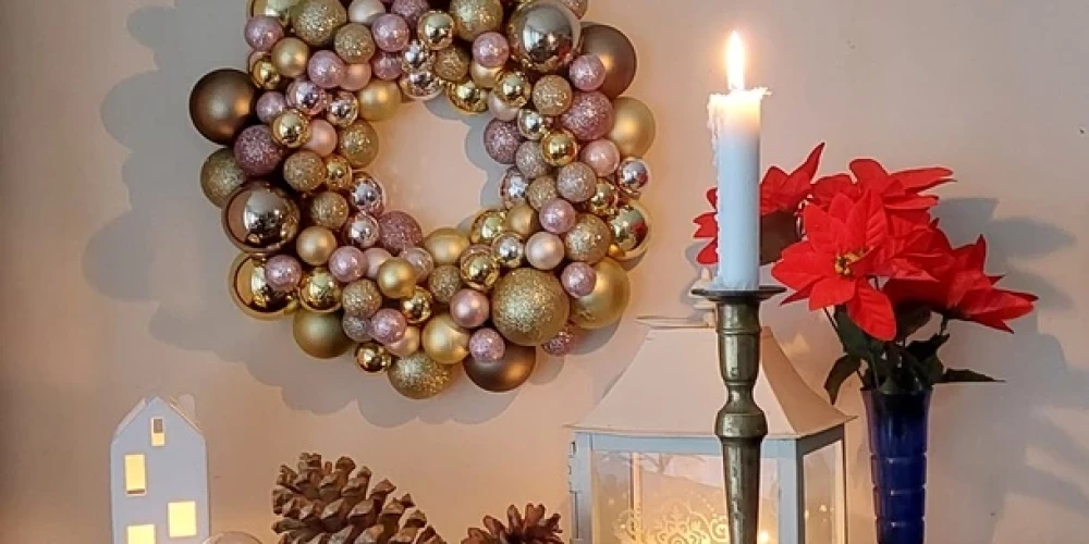 Svētku vainaga darināšana