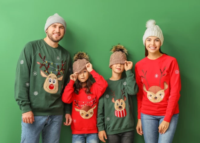 Ziemassvētku džemperis: Latvijā topā, Igaunijā to velkā retāk