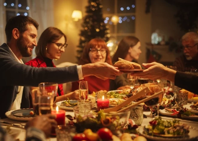 Какую сумму жители Латвии планируют потратить на праздничный стол