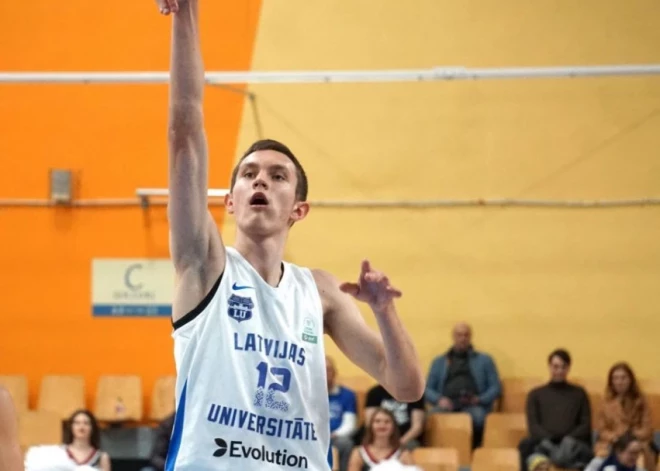 "Latvijas Universitātes" basketbolisti kā pirmie iekļūst Latvijas kausa ceturtdaļfinālā