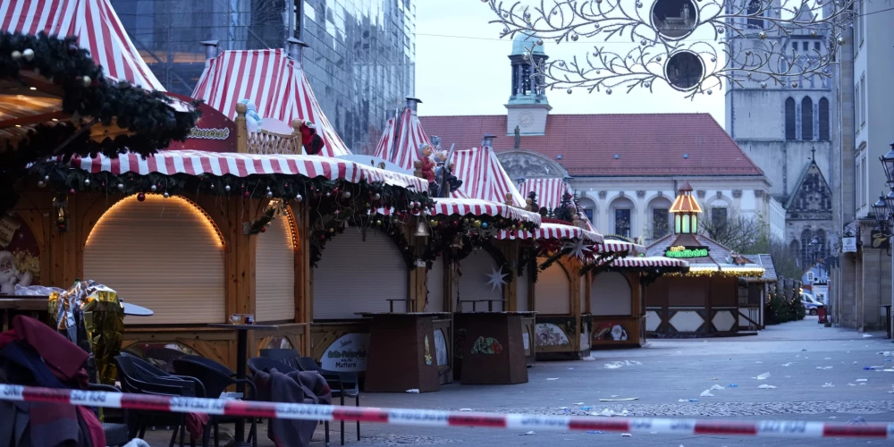 Magdeburgas svētku tirdziņš pilnībā izpostīts.