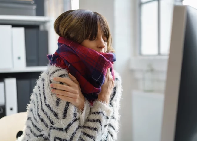 Ja tev ārkārtīgi salst pat siltā telpā, tas var signalizēt par nopietnām veselības problēmām