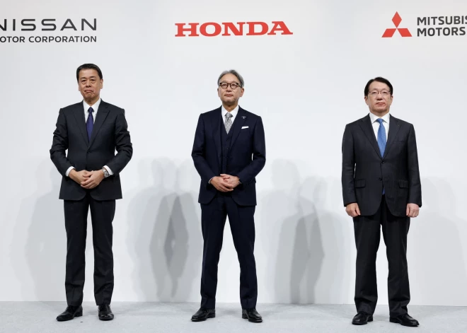 "Honda", "Nissan" un "Mitsubishi" plāno apvienoties