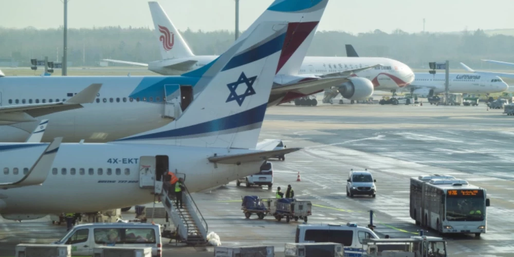 Izraēlas aviokompānija "El Al" pārtraukusi lidojumus uz Krieviju. 