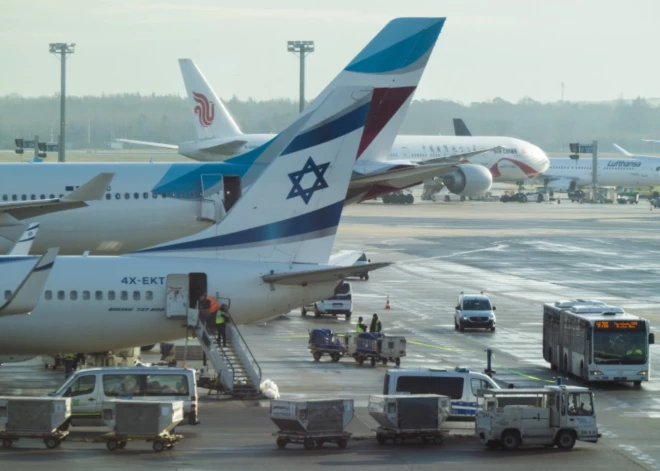 Izraēlas aviokompānija "El Al" pārtrauc lidojumus uz Krieviju