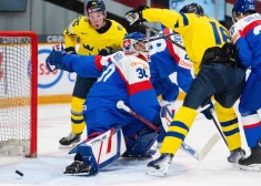 Pasaules junioru čempionātā Slovākijas U-20 hokejisti papildlaikā izmoka uzvaru pār Kazahstānu