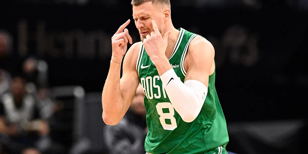 Kristaps Porziņģis potītes sastiepuma dēļ izlaidīs jau trešo maču pēc kārtas.