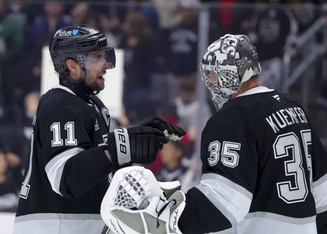 NHL vienīgajā mačā "Kings" izcīna "sauso" uzvaru