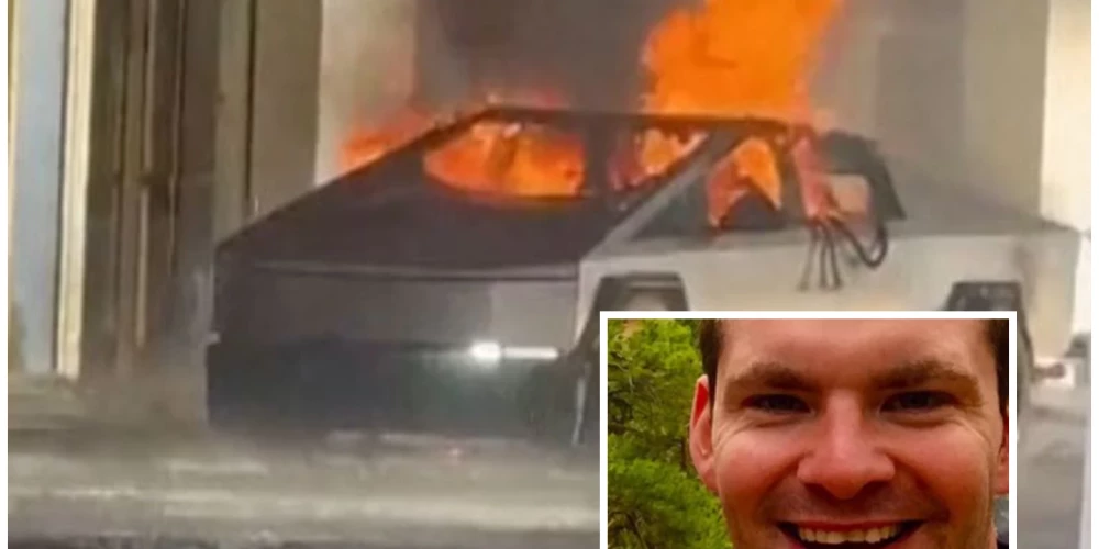 Vīrietis, kurš atradās īrētajā "Teslas" spēkratā bijis 37 gadus vecais ASV karavīrs Metjū Livelsbergers, kurš dienēja elitārajā speciālo spēku vienībā "Zaļās beretes". 