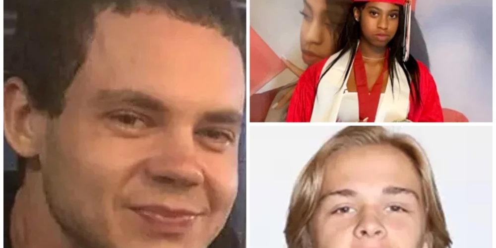 Upuru vidū ir 25 gadus vecais Metjū Tenedorio, 18 gadus vecā Nikira Dedo un 27 gadus vecais Taigers Behs.