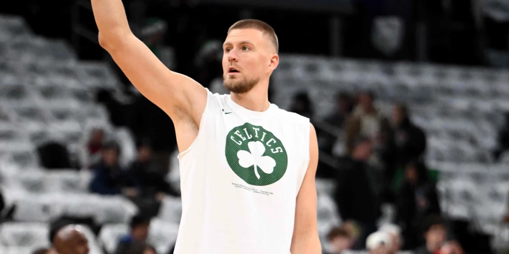 Latvijas basketbolists Kristaps Porziņģis. 