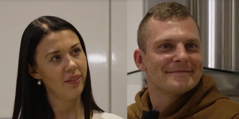 Arnita un Dāvids bija attiecībās gadu.