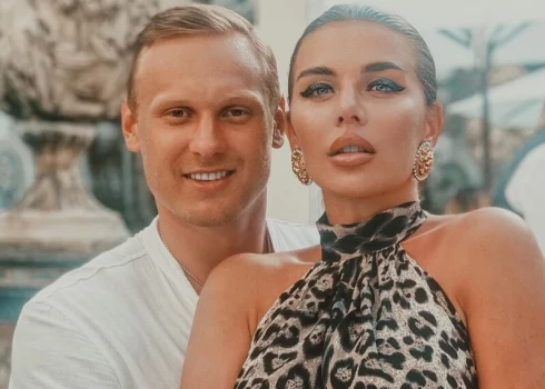 Jānis Timma un Anna Sedokova (foto: "Instagram")