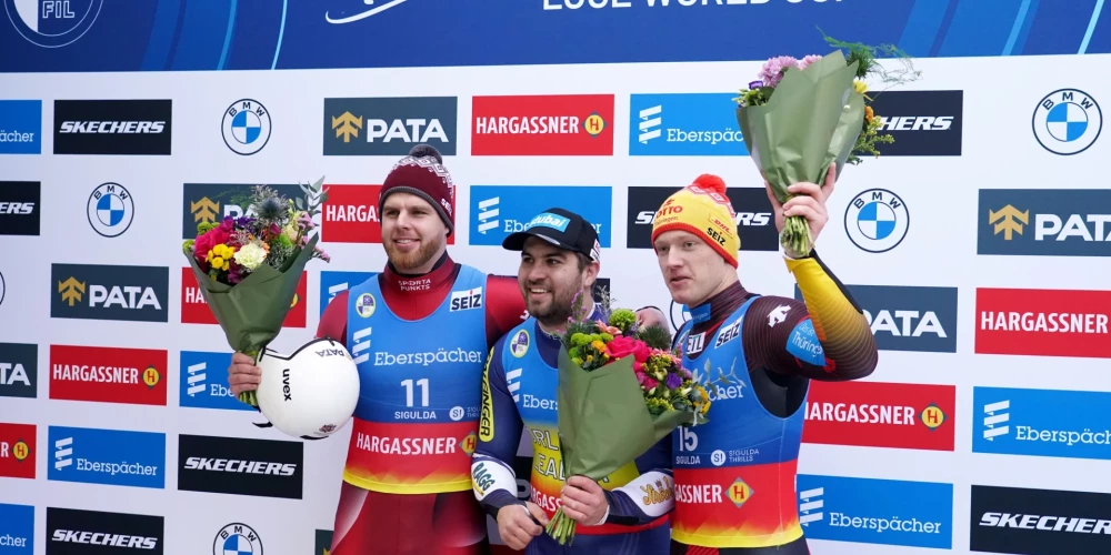 Latvieši spīd Siguldā: Aparjodam sudrabs, Bērziņš un Rinks labāko vienpadsmitniekā.